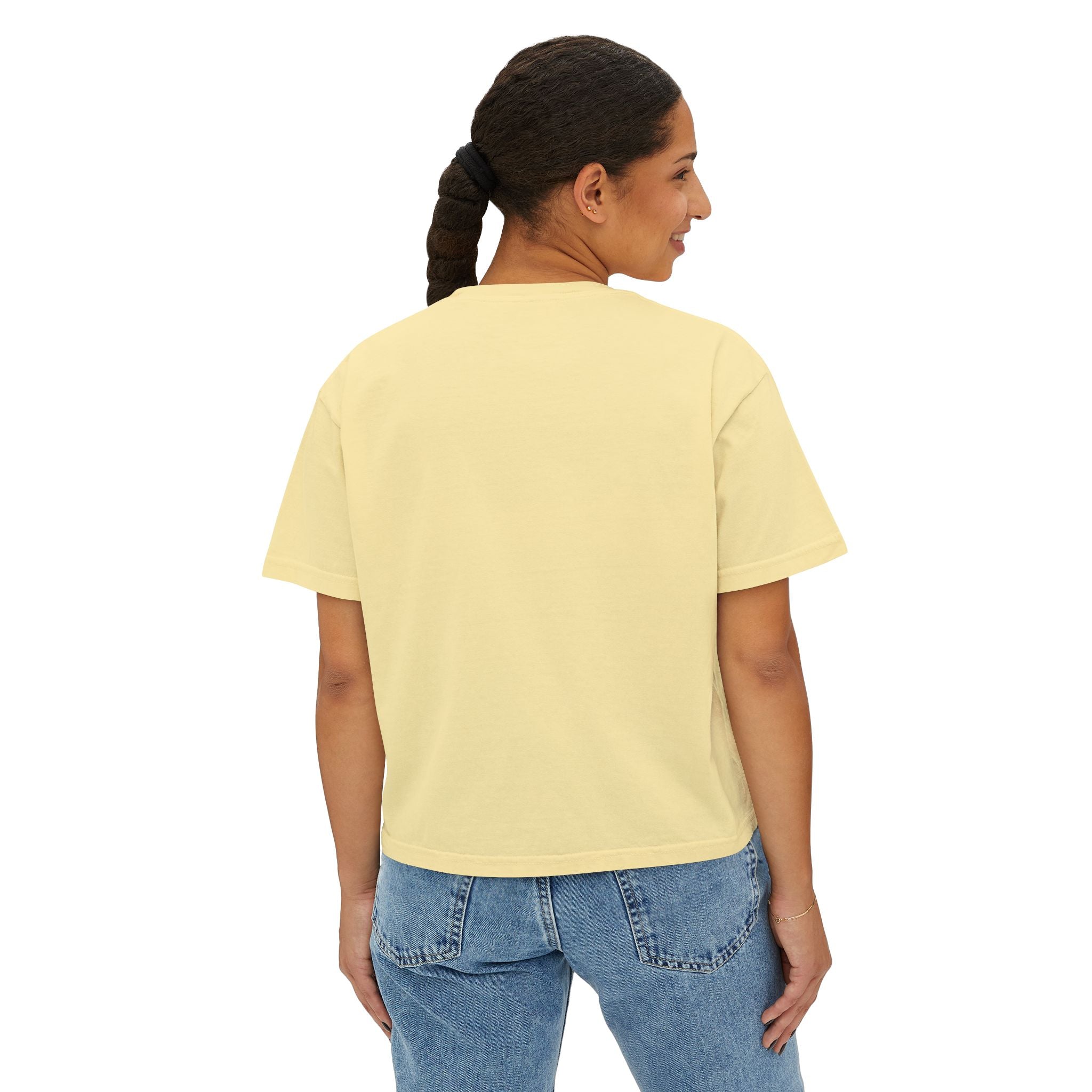 Dog Mom Women's Boxy T-Shirt –Comfort for Proud Pet Moms