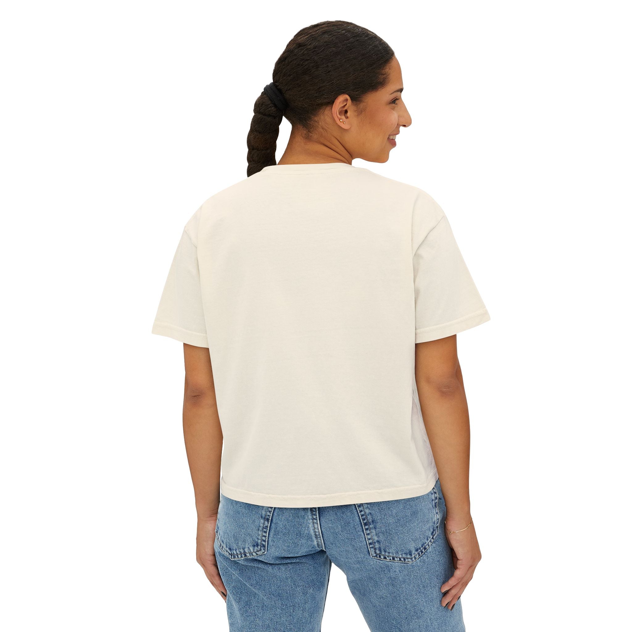 Dog Mom Women's Boxy T-Shirt –Comfort for Proud Pet Moms