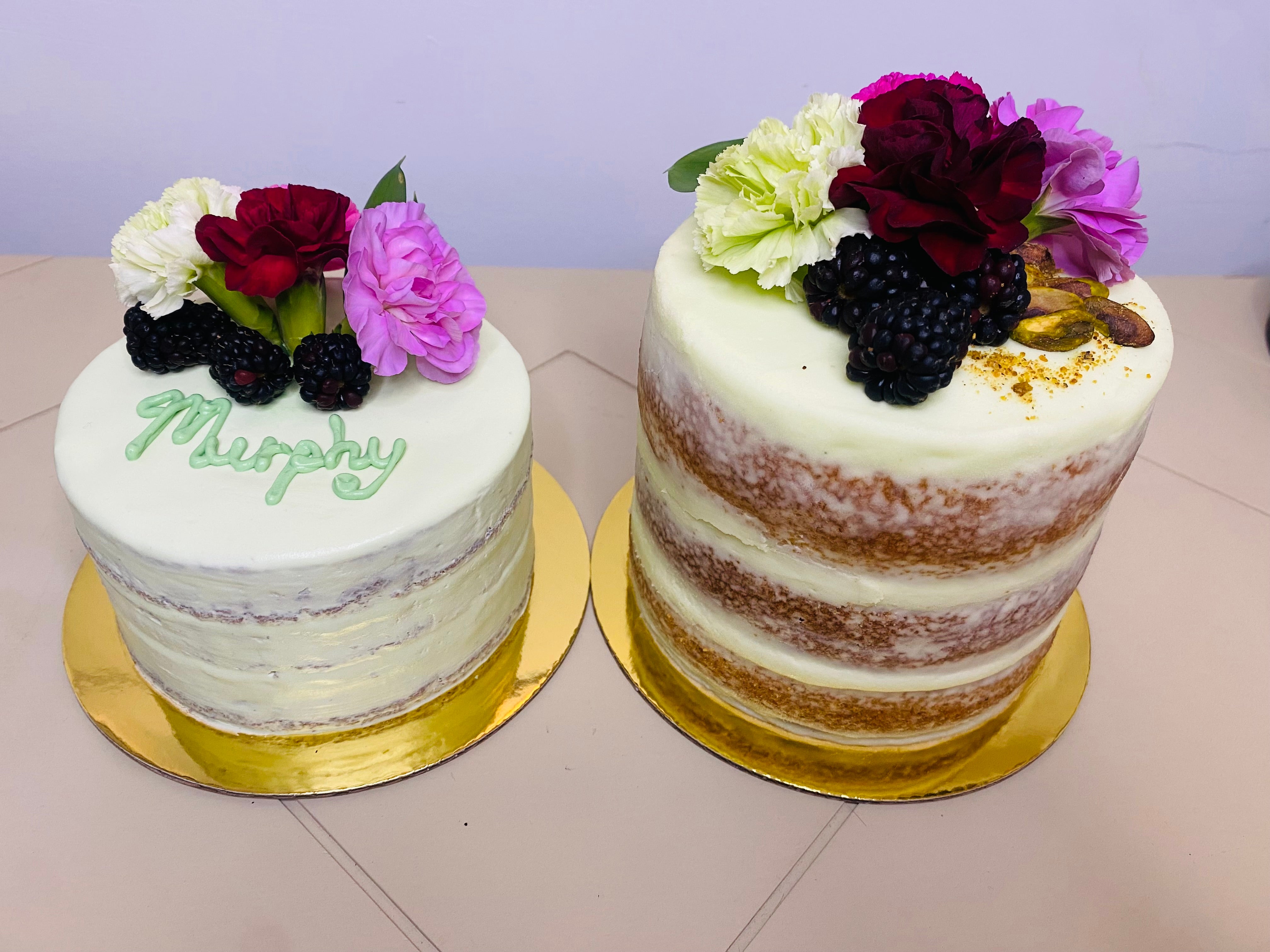 Pet and Pawrent Naked Cakes Set