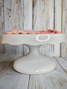 Exquisite 10” 2 - in - 1 Pedestal Cake Stand: Elevate Your Pet Treats Presentation! - CiaCia PetKery